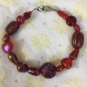 3/$20 Red Beaded Bracelet